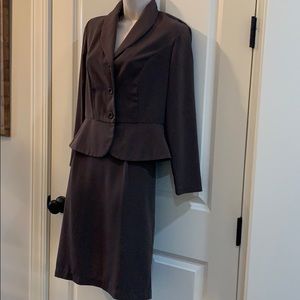 LINDSAY SCOTT PETITES GREEN SUIT LADIES SZ 6P